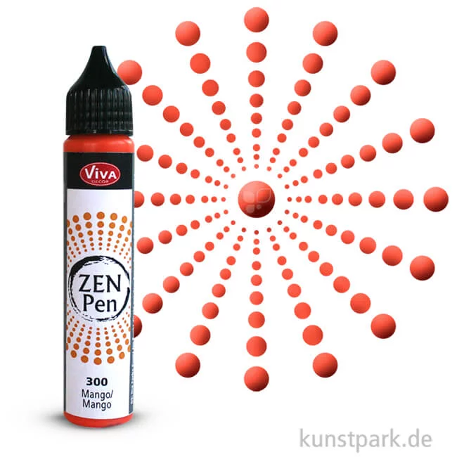 Artikelbild 1 des Artikels “Viva Decor ZEN Pen 28 ml Einzelfarbe | Mango“