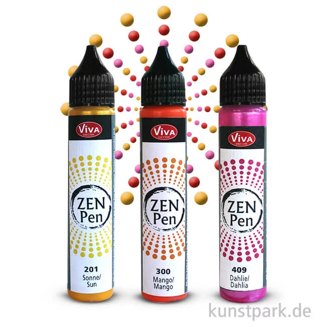 Artikelbild 1 des Artikels “Viva Decor ZEN Pen 3er-Set - Sommerwärme “