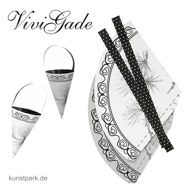 Artikelbild 1 des Artikels “Vivi Gade Paris - Kegel mit Henkel 10 Stück, sortiert “