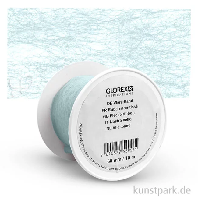 Artikelbild 1 des Artikels “Vlies-Band 60 mm Breite, 10 m Länge 10 m | Hellblau“