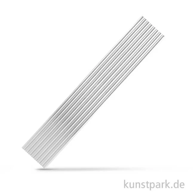 Artikelbild 1 des Artikels “Wachs-Zierstreifen, 20x0,4 cm, 8 Stück Silber“