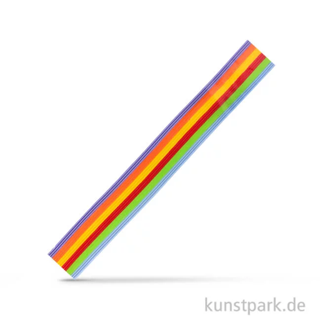 Artikelbild 1 des Artikels “Wachs-Zierstreifen Regenbogen, 20x0,1 cm, 18 Stück sortiert “