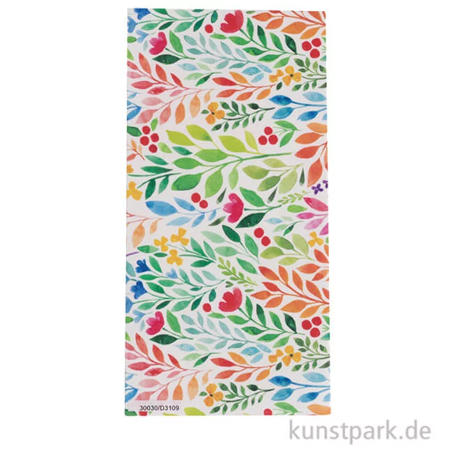 Artikelbild 1 des Artikels “Wachsfolie Blumenwiese, Bunt, 20 x 10 cm “