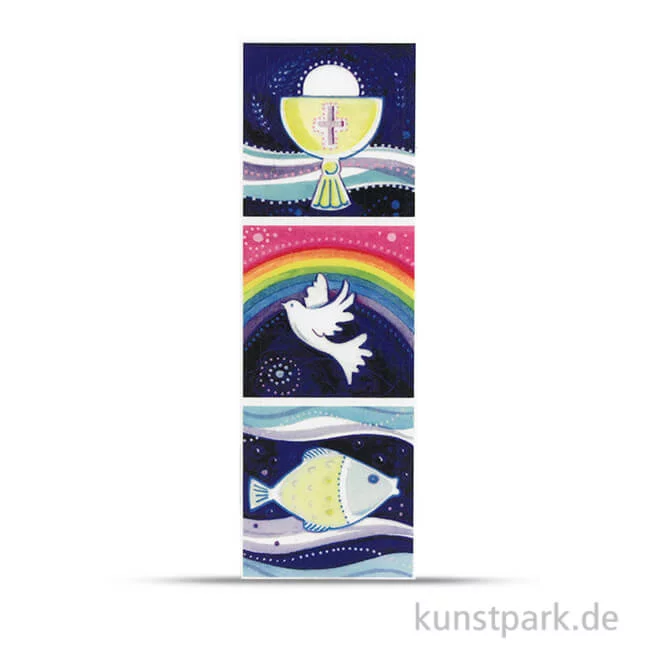 Artikelbild 1 des Artikels “Wachsmotiv - Christliche Motive, 4x4 cm, 3 Stück sortiert “