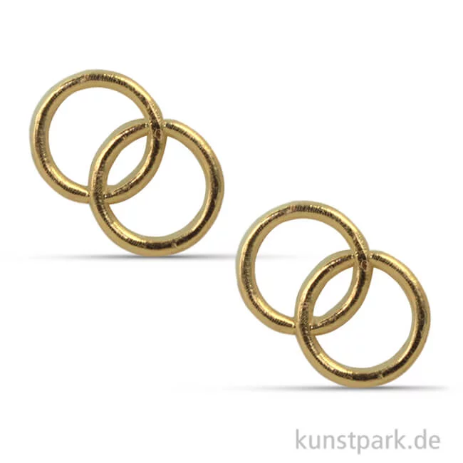 Artikelbild 1 des Artikels “Wachsmotiv - Eheringe, 2,5 cm, 2 Paar Gold“