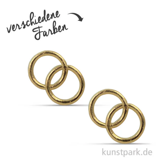 Artikelbild 1 des Artikels “Wachsmotiv - Eheringe, 2,5 cm, 2 Paar “