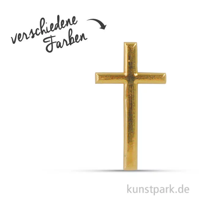 Artikelbild 1 des Artikels “Wachsmotiv - Kreuz, 4 cm, 1 Stück “