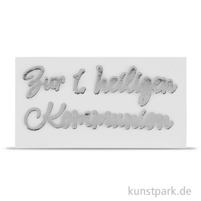 Artikelbild 1 des Artikels “Wachsschrift - Zur 1. Heiligen Kommunion, 1 Stück Silber“