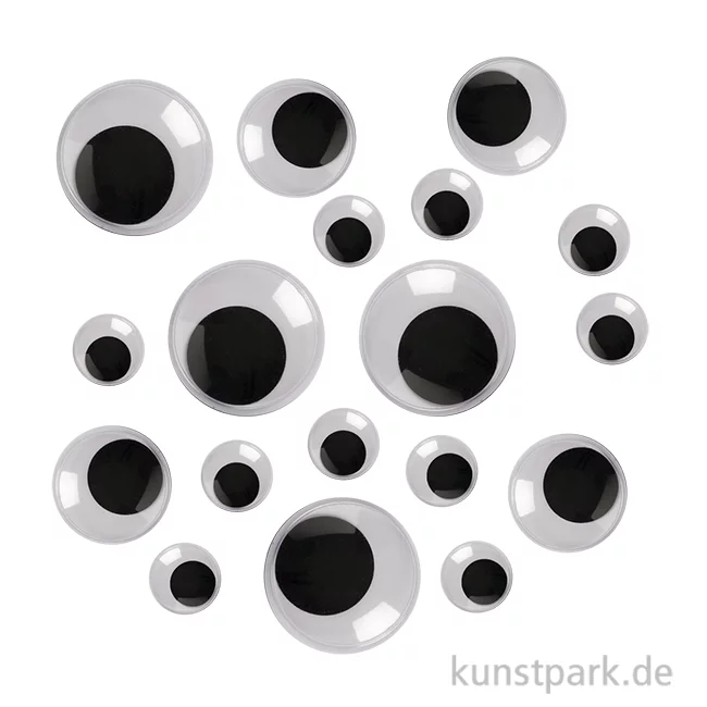 Artikelbild 1 des Artikels “Wackelaugen Set - BIG BOX MIX, selbstklebend, 200 Stück “