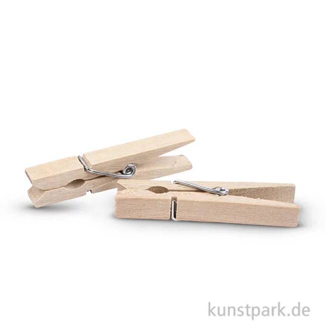 Artikelbild 1 des Artikels “Wäscheklammern aus Holz, Größe 48x6 mm, 50 Stück “