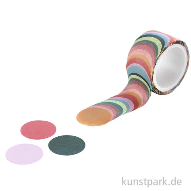 Artikelbild 1 des Artikels “Washi-Sticker - Nature Matters Kreise, 200 Stück “
