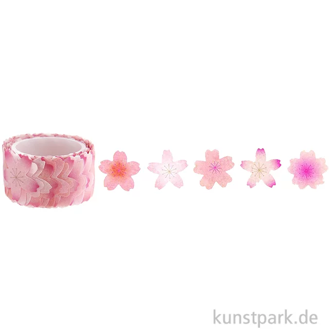 Artikelbild 1 des Artikels “Washi Sticker - Sakura, Kirschblüten, 200 Stück “