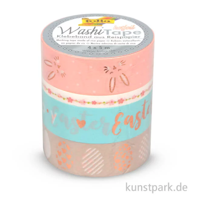 Artikelbild 1 des Artikels “Washi-Tape Hotfoil - FRÜHLING II, 4er Set, je 5 m “