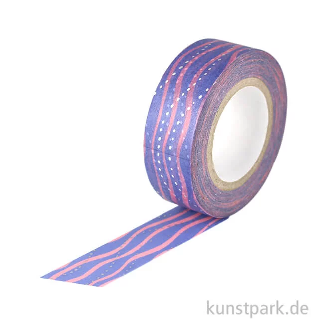 Artikelbild 1 des Artikels “Washi Tape - Mermaid, Wellen, 10 m “