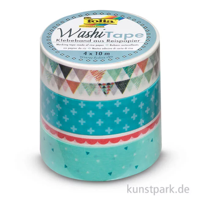 Artikelbild 1 des Artikels “Washi-Tape PASTELL - 4er Set, je 10 m “