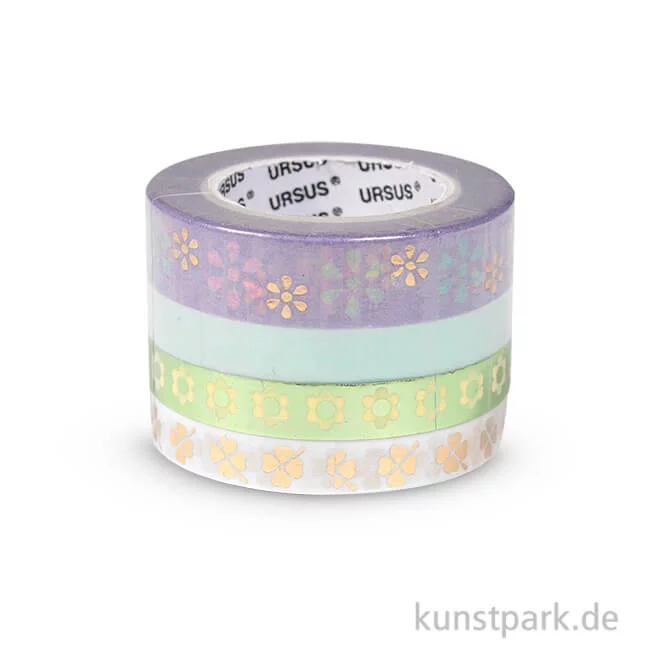 Artikelbild 1 des Artikels “Washitape - Frühling, 4er Set, 10 m “