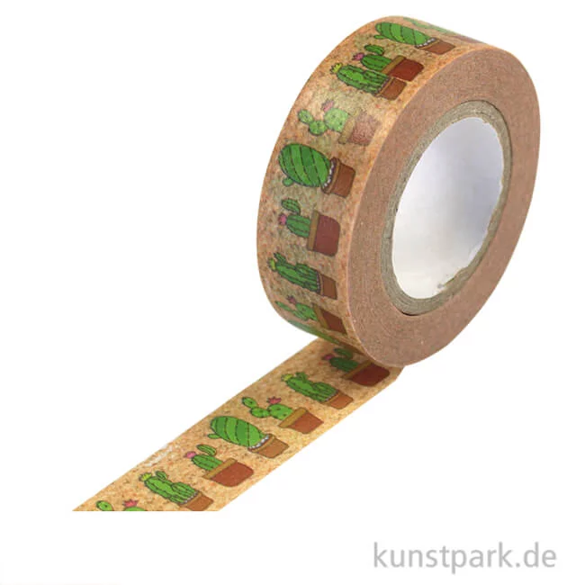 Artikelbild 1 des Artikels “Washitape - Kakteen, 15 mm, 10 m “