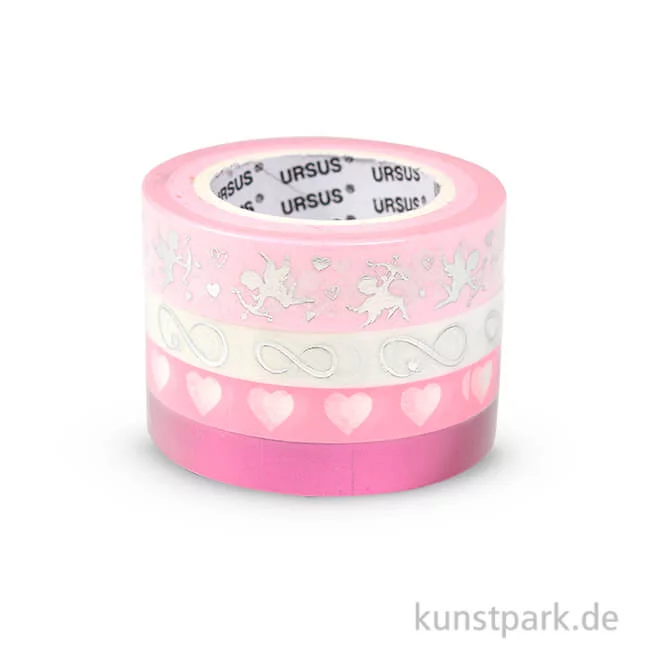 Artikelbild 1 des Artikels “Washitape - Liebe, 4er Set, 10 m “