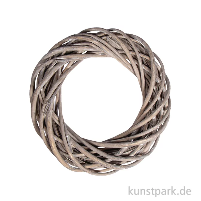 Artikelbild 1 des Artikels “Weidenkranz gewischt, silbergrau 25 cm“