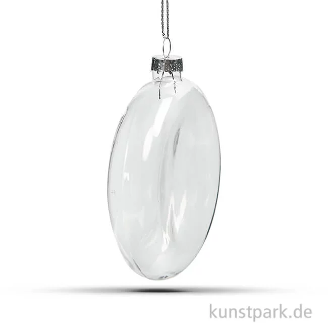 Artikelbild 1 des Artikels “Weihnachtskugel flach, Durchmesser 8 cm, 6 Stück “