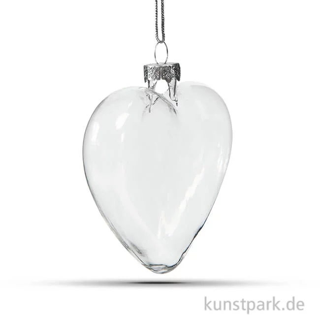 Artikelbild 1 des Artikels “Weihnachtskugel in Herzform, 7,8x9 cm, 6 Stück “