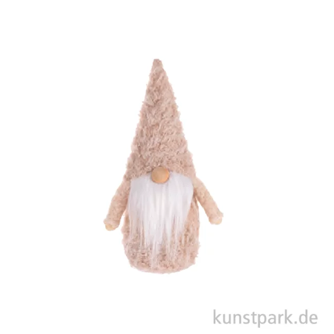 Artikelbild 1 des Artikels “Weihnachtswichtel Figur, Plüsch, Natur, 12 x 7,5 x 23 cm “