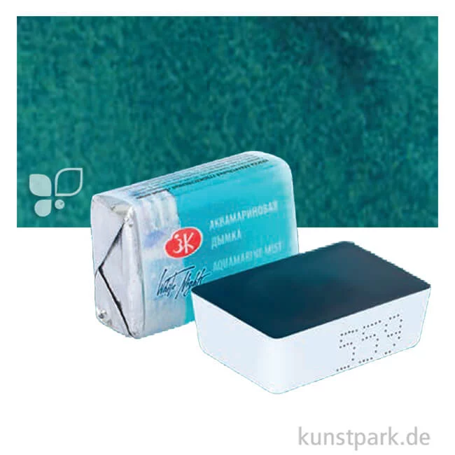 Artikelbild 1 des Artikels “WHITE NIGHTS Aquarellfarben - Granulierend Napf | Aquamarin-Nebel G“