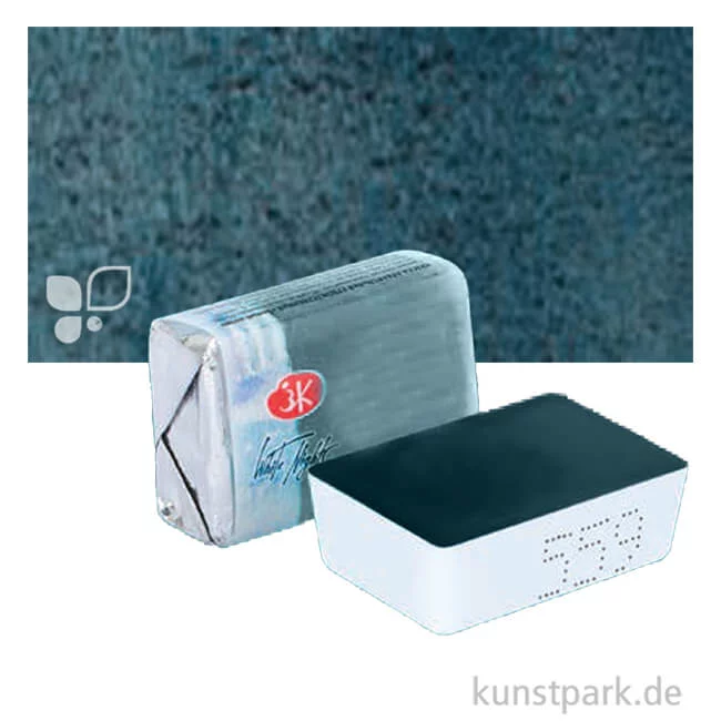 Artikelbild 1 des Artikels “WHITE NIGHTS Aquarellfarben - Granulierend Napf | Dunkelblauer Schatten G“