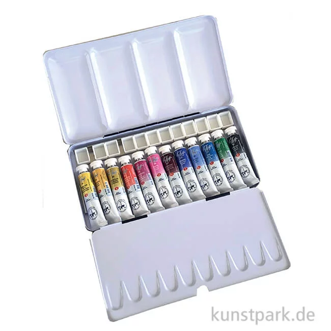 Artikelbild 1 des Artikels “White Nights Aquarellkasten mit 12 x 10 ml Tuben - Casanova Edition “