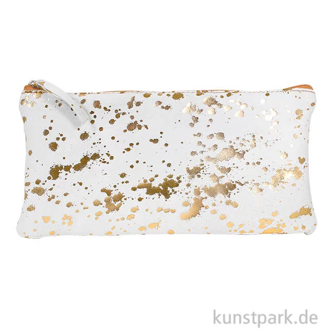 Artikelbild 1 des Artikels “Wildleder-Etui - Splash, Gold, Flach “