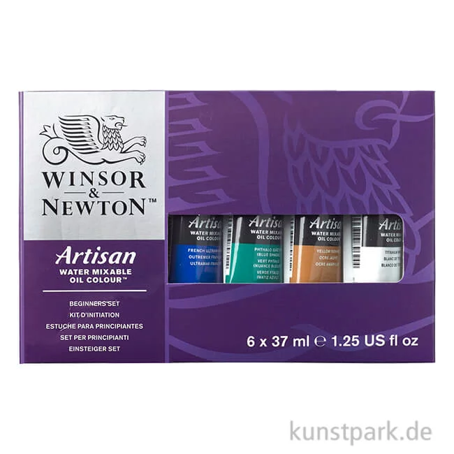 Artikelbild 1 des Artikels “Winsor & Newton ARTISAN Ölfarben Starter Set mit 6 x 37 ml “