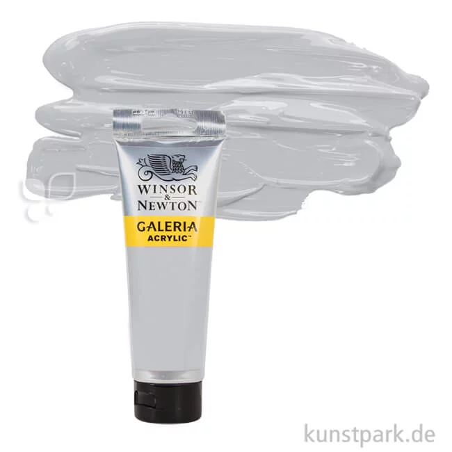 Artikelbild 1 des Artikels “Winsor & Newton GALERIA Acrylfarben 120 ml Tube | 517 Silber“