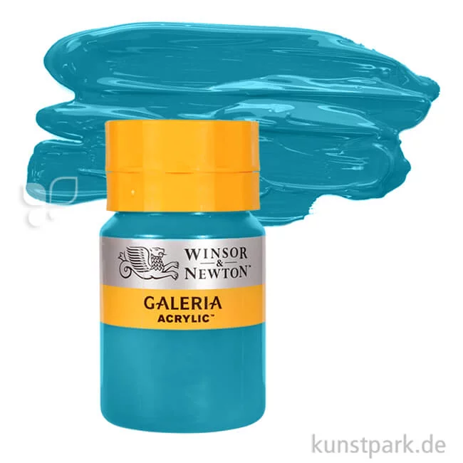 Artikelbild 1 des Artikels “Winsor & Newton GALERIA Acrylfarben 250 ml Flasche | 232 Türkis dunkel“