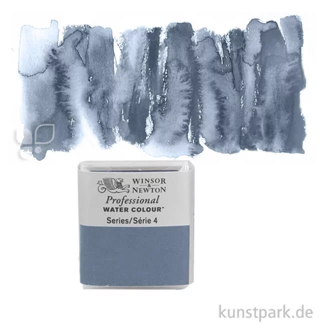 Artikelbild 1 des Artikels “Winsor & Newton Aquarellfarben 1/2 Napf | 465 Paynes Grey“