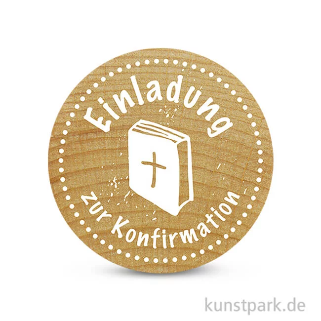 Artikelbild 1 des Artikels “Woodies Stempel - Einladung zur Konfirmation “