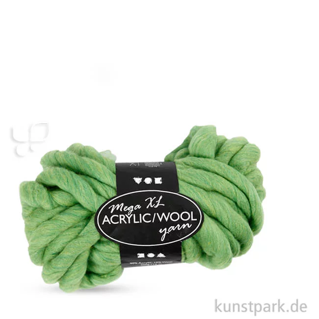 Artikelbild 1 des Artikels “XL Wolle aus 90% Polyacryl, 300 g Lime“