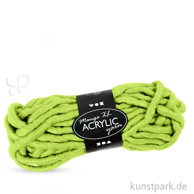 Artikelbild 1 des Artikels “XL Wolle aus 90% Polyacryl, 200 g Lime“