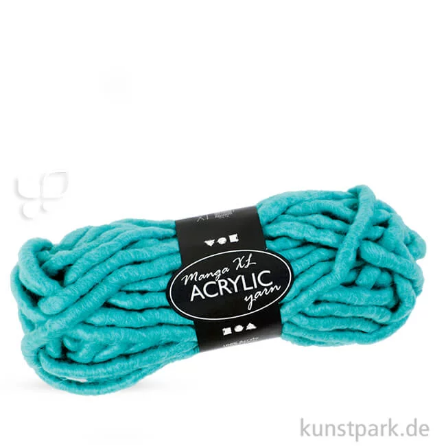 Artikelbild 1 des Artikels “XL Wolle aus 90% Polyacryl, 200 g Türkis“