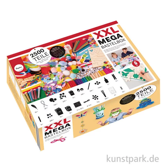 Artikelbild 1 des Artikels “XXL-Mega-Bastelbox, 2500 Teile “