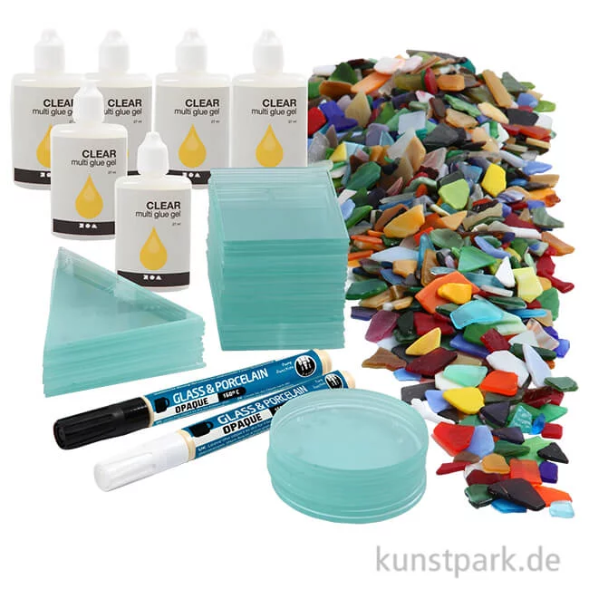 Artikelbild 1 des Artikels “XXL Set - Bastelmaterial für Mosaik-Ornamente für ca. 40 Personen “