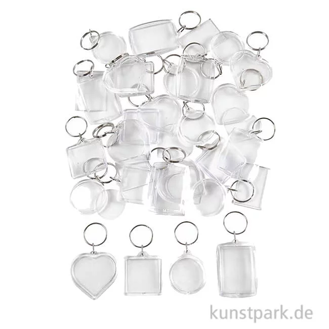 Artikelbild 1 des Artikels “XXL Set - Schlüsselanhänger zum Basteln, 100 Stück “