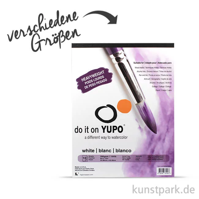 Artikelbild 1 des Artikels “YUPO Aquarellpapier, 10 Blatt, 390g “