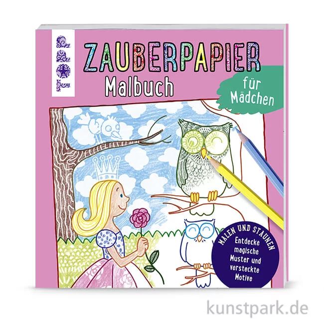 Artikelbild 1 des Artikels “Zauberpapier Malbuch - Mädchen, Topp Verlag “