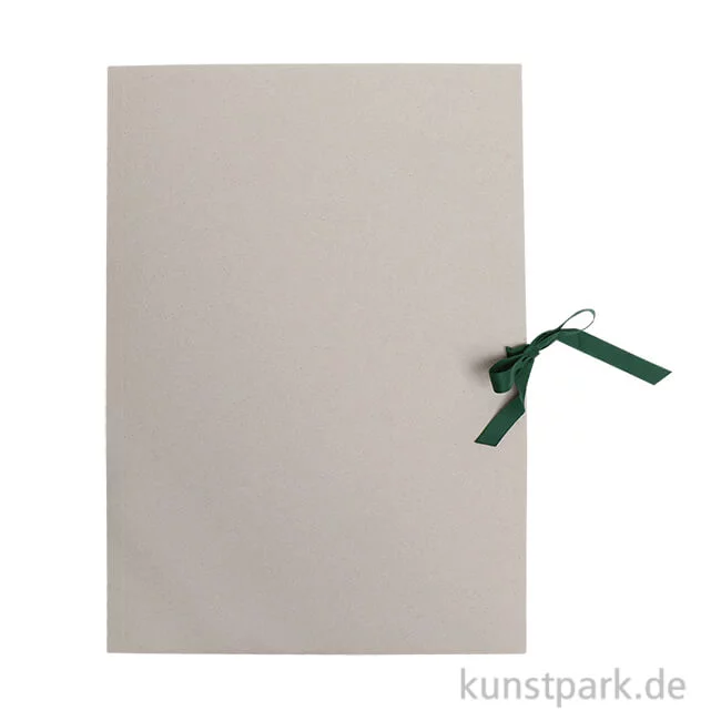 Artikelbild 1 des Artikels “Zeichenmappe aus Graukarton mit Band DIN A2“