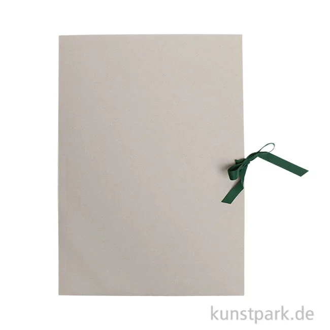 Artikelbild 1 des Artikels “Zeichenmappe aus Graukarton mit Band DIN A3“