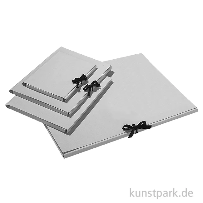 Artikelbild 1 des Artikels “Zeichenmappe aus Graupappe mit Band “