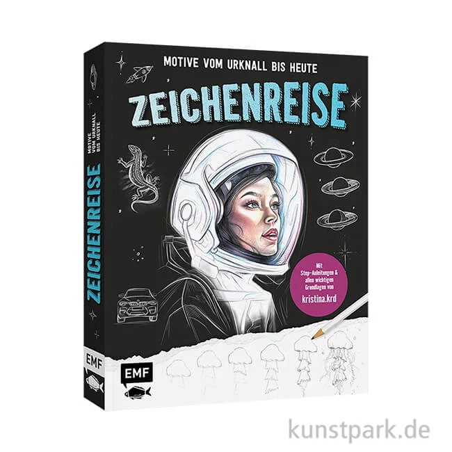 Artikelbild 1 des Artikels “Zeichenreise - Motive vom Urknall bis heute, Edition Fischer “