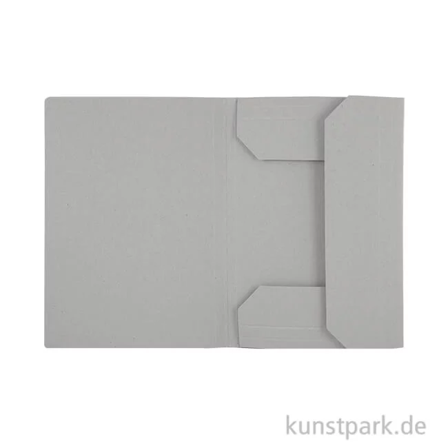 Artikelbild 1 des Artikels “Klassische Zeichnungsmappe aus hellgrauem Karton DIN A4 ohne Band“