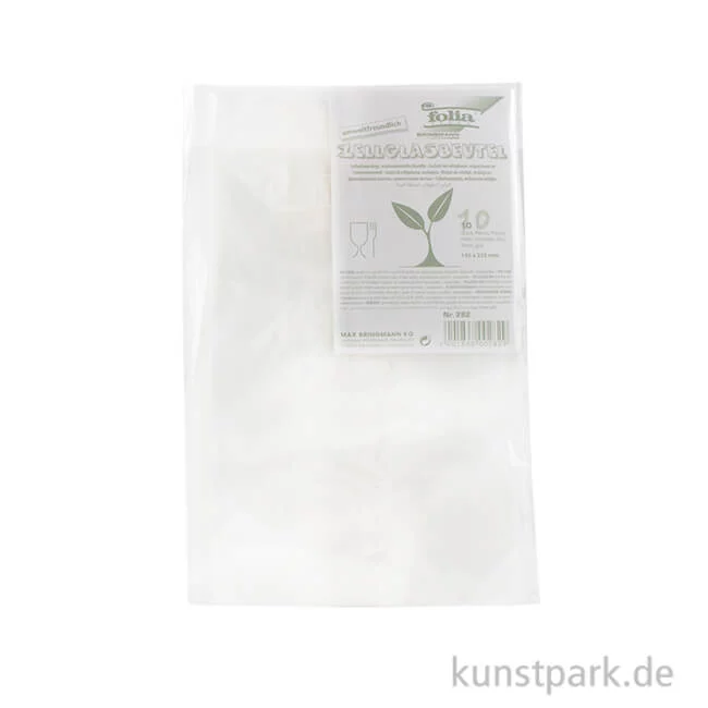 Artikelbild 1 des Artikels “Zellglasbeutel ohne Druck, 10 Stück 95x160 mm“