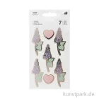 Artikelbild 1 des Artikels “3D Sticker - Flieder, Blumen, 7 Aufkleber “